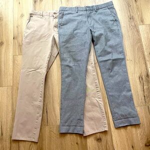 Bonobos Tan and Gray Chinos